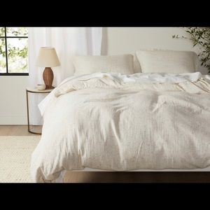 Parachute Home Speckled Duvet Cover and Two Shams
